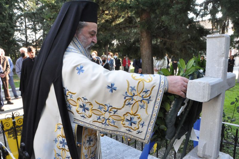 Μνημόσυνο ἐθνομάρτυρος Ἀθανασίου Βαλαβάνη στή Πετρούσα